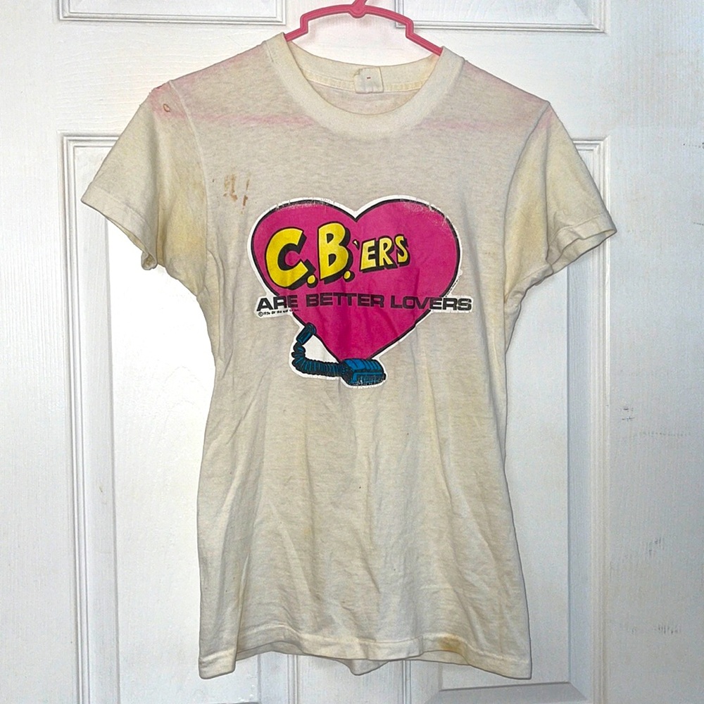 1976 C.B.‘ers Are Better Lovers vintage Nice Co. shirt